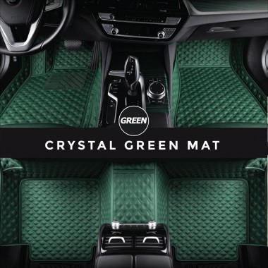 Shop Green Crystal Elite Luxury Hybrid Car Floor Mats