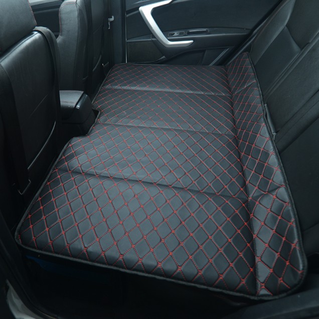 Shop Universal Diamond Car Bed - Non-Inflatable Black and Red Stitching Luxury Leather Diamond Car Bed Mattress Shop Universal Diamond Car Bed - Non-Inflatable Black and Red Stitching Luxury Leather Diamond Car Bed Mattress