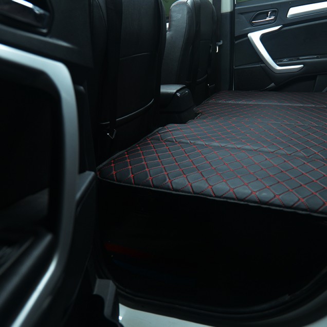 Shop Universal Diamond Car Bed - Non-Inflatable Black and Red Stitching Luxury Leather Diamond Car Bed Mattress Shop Universal Diamond Car Bed - Non-Inflatable Black and Red Stitching Luxury Leather Diamond Car Bed Mattress