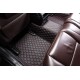 Shop Black and Red Stitching Luxury Leather Diamond Car Floor Mats Shop Black and Red Stitching Luxury Leather Diamond Car Floor Mats