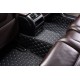 Shop Black and White Stitching Luxury Leather Diamond Car Floor Mats Shop Black and White Stitching Luxury Leather Diamond Car Floor Mats