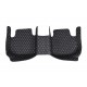 Shop Black and White Stitching Luxury Leather Diamond Car Floor Mats Shop Black and White Stitching Luxury Leather Diamond Car Floor Mats