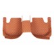 Shop Brown Luxury Leather Diamond Car Floor Mats Shop Brown Luxury Leather Diamond Car Floor Mats
