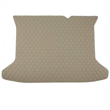 Shop Grey Luxury Leather Diamond Trunk Base Mats