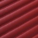 Shop Maroon Luxury Leather Stripe Car Floor Mats Shop Maroon Luxury Leather Stripe Car Floor Mats