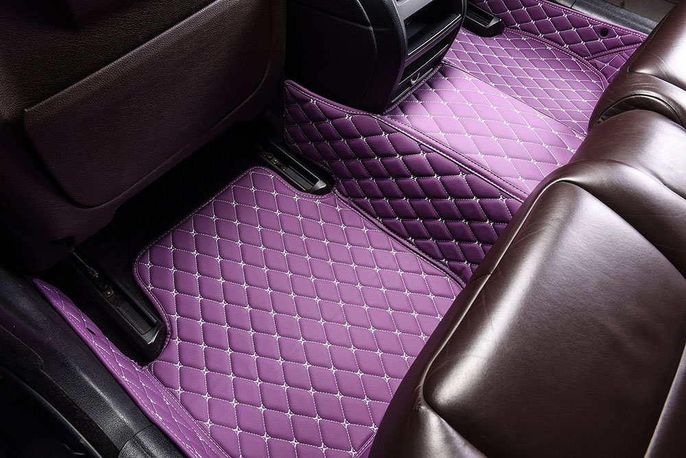 Shop Purple Custom Diamond Car Mats